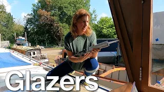 BARGE BUILD! Are we watertight yet? Waterproof? Water resistant? Sailing Ocean Fox Ep 177