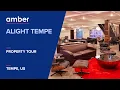 Property Tour Alight Tempe Student Accommodation in USA amber