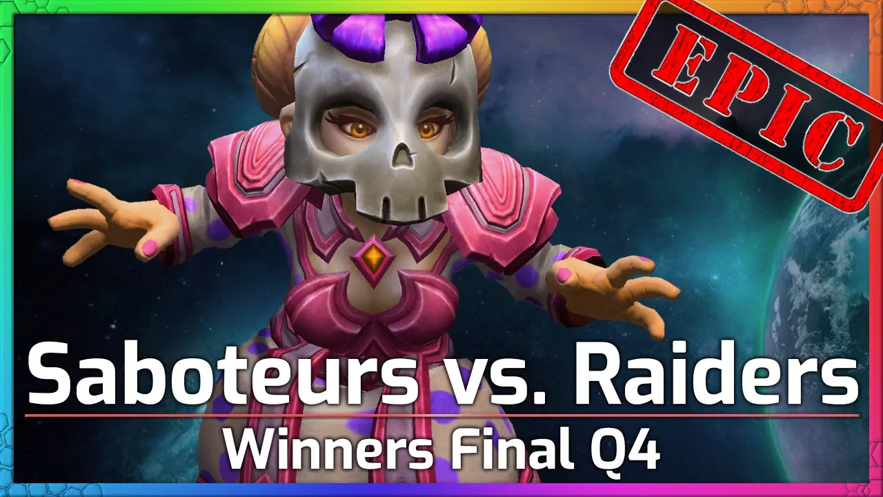 Saboteurs vs. Raiders - Winners Final - Meta Madness Q4 - Heroes of the Storm