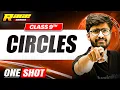 CIRCLES in 1 Shot FULL CHAPTER Class 9th Math