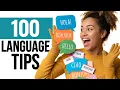 100 Language Learning Tips In 1