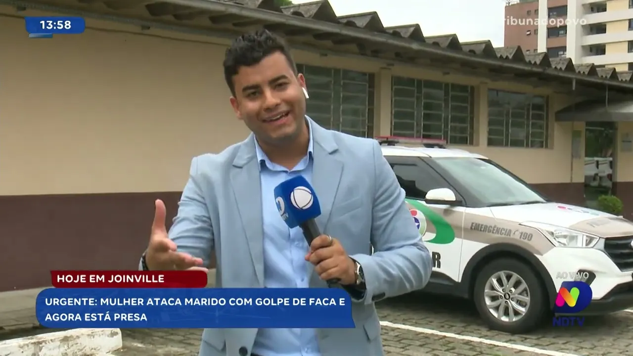 Discussão amorosa termina em violência: pessoa esfaqueada em conflito entre casal