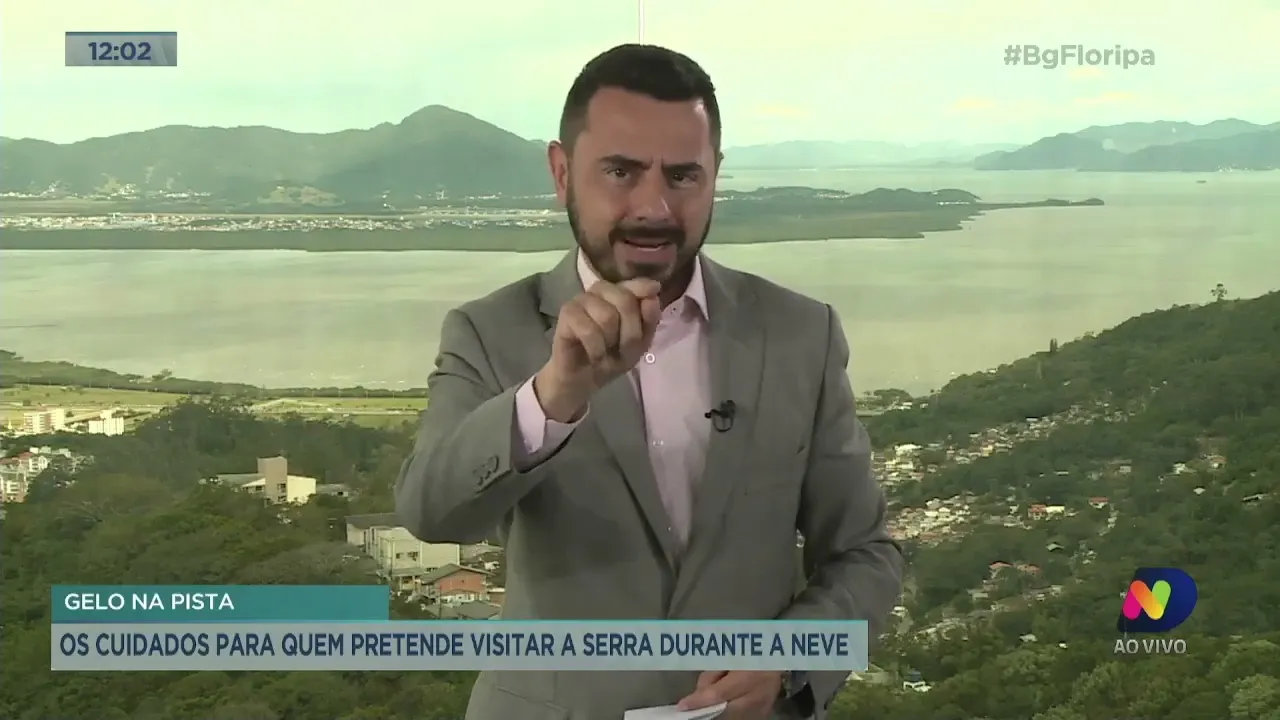 Gelo na pista: os cuidados para quem pretende visitar a Serra durante a neve