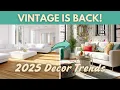 Top Vintage Decor Trends for 2025 You ll Want in Every Room Florals Antiques Retro Charm