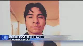 Reward offered for information about the murder of Matthew Grant