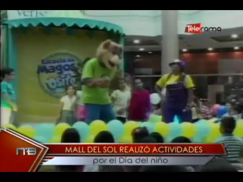 Mall del Sol realizó actividades por el Día del niño