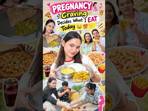 PREGNANCY CRAVING🤰🧿Decides What I ATE Today🤤💯🍕 #pregnancycraving #whatieatinpregnancy #pregnancydiet