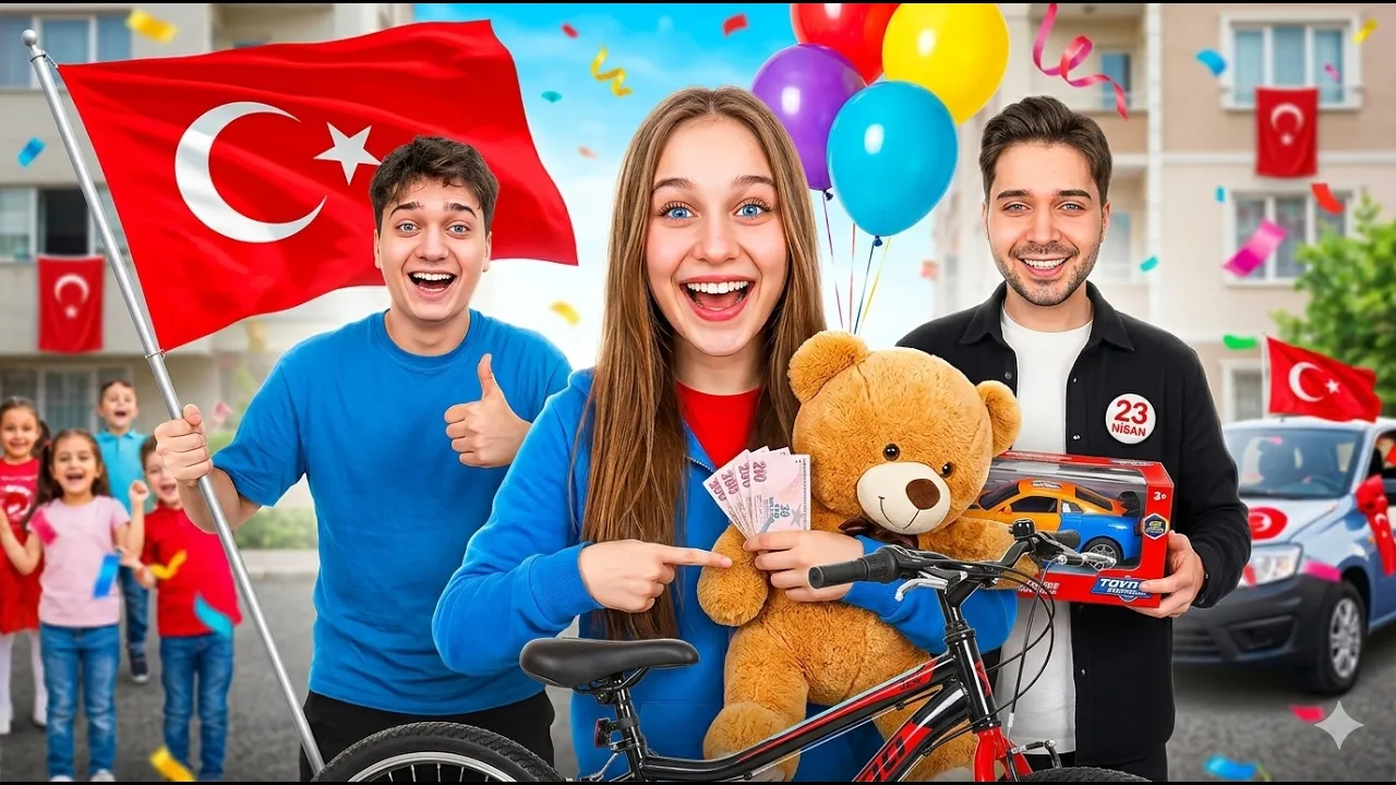 23 NİSAN ÖZEL ELİF'İN HER İSTEDİĞİNİ YAPTIK ?!