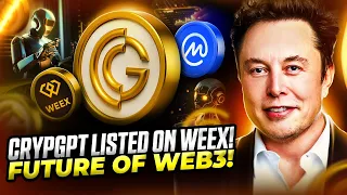 CrypGPT: AI-Powered Future of Web3 | Tokenomics, Supply Burn & Locked Tokens