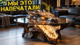 Ты не поверишь, но этот стол напечатан на 3D-принтере! Бизнес на 3D-печати