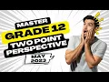Mastering Two Point Perspective Drawing Grade 12 DBE Supplementary Exam 2023