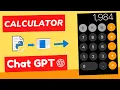 How I Created a Simple Python GUI Calculator and Turned It into an App with ChatGPT