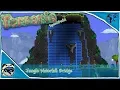 Terraria Speed Build Jungle Waterfall Bridge