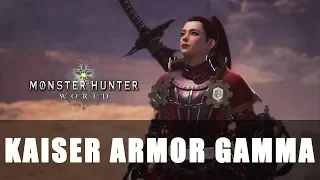 MHW Kaiser Armor Gamma Stats Requirements