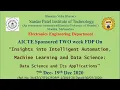 FDP3-Day1-Evening-Path from AI to Deep Learning by Dr Pooja Raundale S P I T