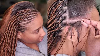 Feed In Braids Tribal Braids Tutorial