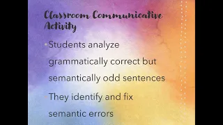 Syntax vs Semantics
