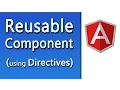 AngularJS Tutorial - Reusable Component Directives
