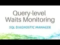 Query-level Waits Monitoring with SQL Diagnostic Manager for SQL Server
