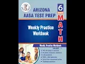 Arizona AASA 6th Grade Math Test Prep Volume 1 Workbook 2400 Practice Questions