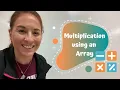 Multiplication with arrays 3rd grade