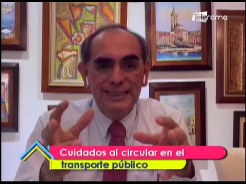 Cuidados al circular en el transporte público