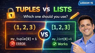 Python Tuples vs Lists What s the Difference Python Tutorial 2026