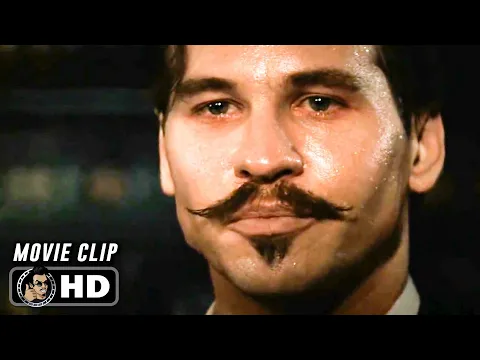 Download MP3 TOMBSTONE Clip - Doc Holiday meets Johnny Ringo (1993) Val Kilmer