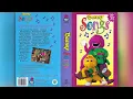 Barney Songs 1995 - 1995 VHS Release Canadian Release