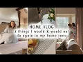 HOME VLOG 3 things I WOULD WOULD NOT do again in my home MaCenna Lee