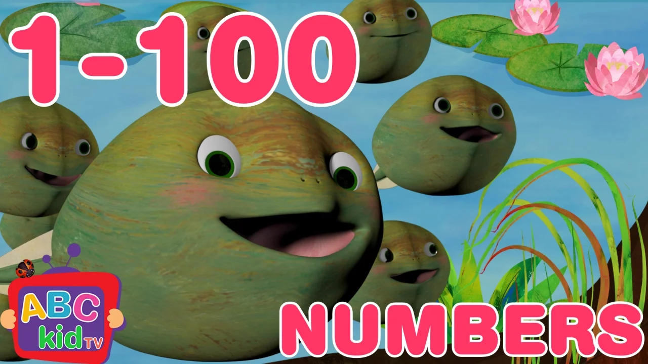 Numbers Song 1-100 | CoCoMelon Nursery Rhymes & Kids Songs