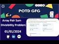 Array Pair Sum Divisibility Problem Java Geeksforgeeks Daily Challenege gfg potd