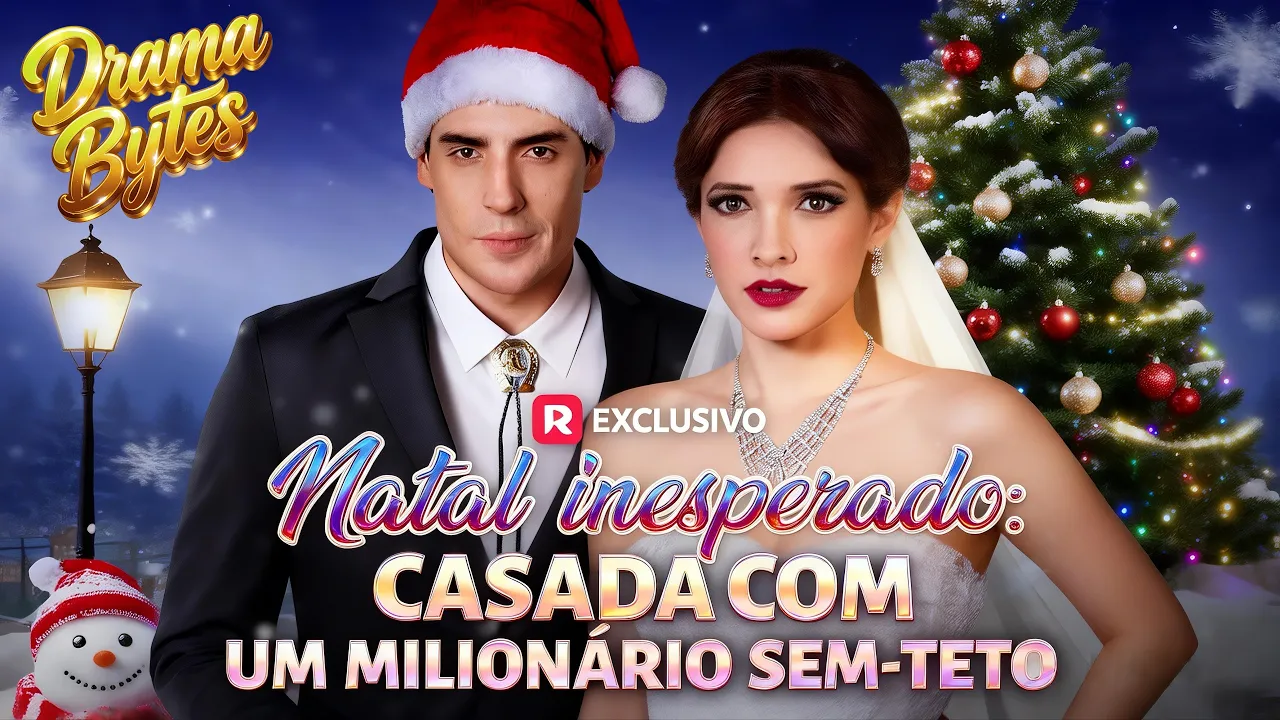 💕🇵🇹[dublado] Natal Inesperado: Casada com um Mendigo Milionário #reelshorts #drama #shortdrama poster