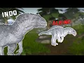 Dinosaur Simulator Albino Terror vs Indominus Rex Comparison