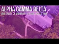 Alpha Gamma Delta at the University of Michigan - Virtual House Tour