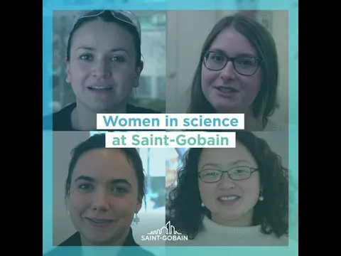Watch Women and girls in science at Saint-Gobain: the video on YouTube.