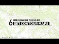 Where to Find Free Contour Maps Online