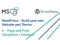 Wordpress Custom Theme and Website -