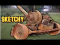 Making This 100-YEAR-OLD Mower Cut Grass Again One of the Crudest Gas Mowers You Will Ever See