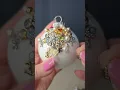 How to Make a Christmas Tree Ornament of Vintage Jewelry