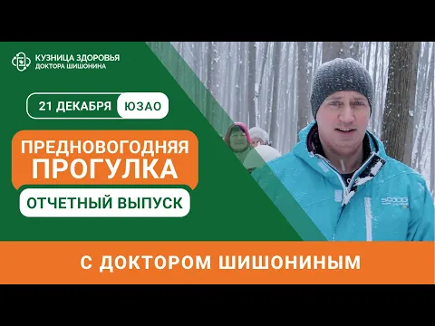 Предновогодняя прогулка с доктором Шишониным / Отчётный выпуск ?♂️❤️