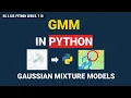 10 GMM Unsupervised Landcover Classification in Python Remote Sensing GIS