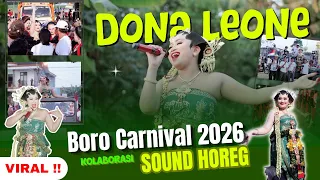 DONA LEONE GUEST STAR KOLABORASI SOUND HOREG BORO CARNIVAL 2026 | VIRAL🔥