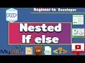 Nested if else statements PHP conditional structure - 20 Tutorials for beginners