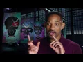 Suicide Squad Full Cast On Set Movie Interviews - Jared Leto Will SMith Margot Robbie ScreenSlam