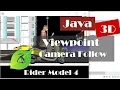 Java 3D How to Make a Viewpoint Follow a 3D Driving obj Model with Source Code