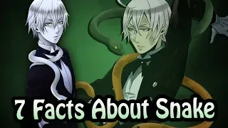 7 facts about snake that you absolutely must know black butler kuroshitsuji 