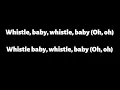 Glee - Whistle (Lyrics)