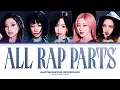 Lagu [UPDATED] BABYMONSTER - ALL RAP PARTS (Batter Up to WE GO UP) (Color Coded Lyrics)