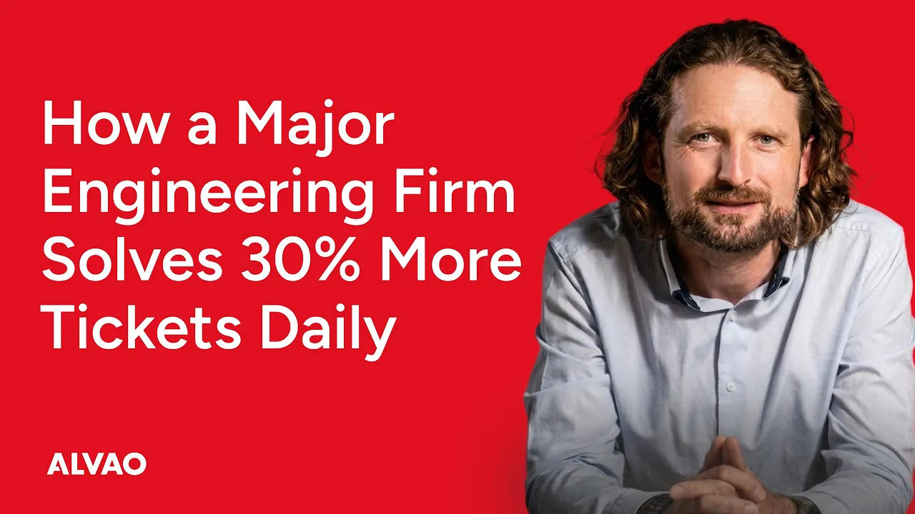 Major Engineering Firm Handles 30% More Tickets Every Day with ALVAO